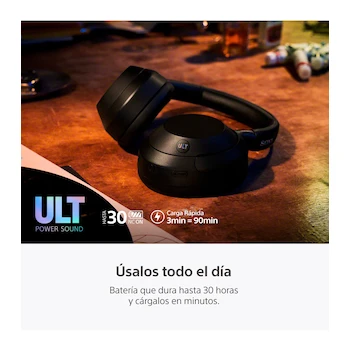 Imagen 5 de Audífonos Inalámbricos Bluetooth Over-Ear Sony ULT Wear WH-ULT900N Negro