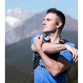 Imagen 4 de Shokz OpenRun Audífonos Inalámbricos Bluetooth de Conducción Ósea Open-Ear Color Negro