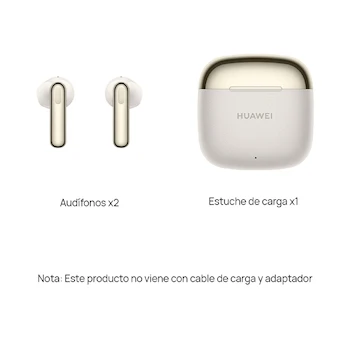 Imagen 2 de Audífonos Inalámbricos Huawei FreeBuds SE 3 Bluetooth Color Beige
