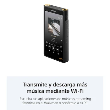 Imagen 3 de Sony Walkman NW-WM1AM2 Reproductor de Audio Digital de Alta Resolución 128GB Negro