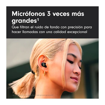 Imagen 4 de Audífonos Inalámbricos Bluetooth Beats Studio Buds + Modelo MJ4X3LL/A Color Negro Oro
