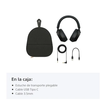 Imagen 4 de Audífonos Inalámbricos Bluetooth Sony WH-1000XM5 Plata