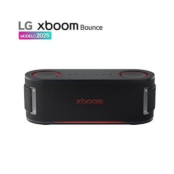 Imagen alusiva al producto Bocina Bluetooth Portátil LG XBOOM Bounce by will.i.am Color Negro