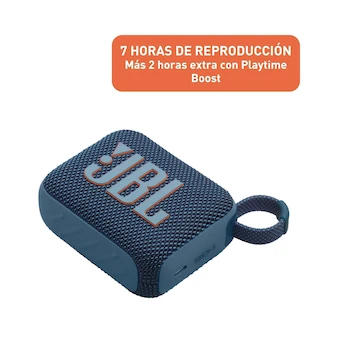 Imagen 3 de Bocina Portátil JBL GO 4 Bluetooth Azul Modelo GO4BLUAM 4.2W