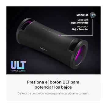 Imagen 2 de Sony ULT FIELD 7 SRS-ULT70 Bocina Inalámbrica Bluetooth Negra