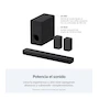 Miniatura de Barra de Sonido Sony HT-S2000 3.1 Canales Color Negro