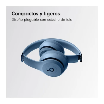 Imagen 3 de Audífonos Inalámbricos Bluetooth On-Ear Beats Solo 4 Color Azul Pizarra