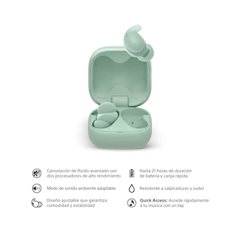 Imagen 3 de Audífonos Inalámbricos Bluetooth Sony LinkBuds S WF-LS910N G