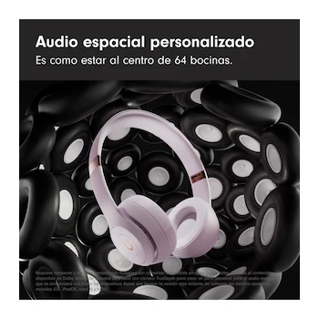 Imagen 2 de Beats Solo 4 Audífonos Inalámbricos On-Ear Rosa