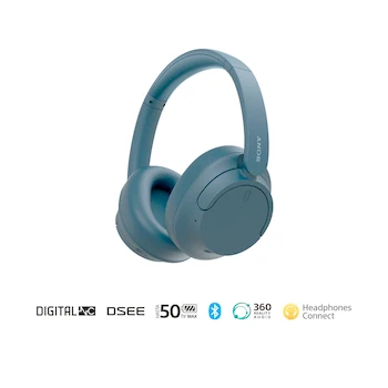 Imagen 2 de Sony Audífonos Inalámbricos Bluetooth WH-CH720N Azul