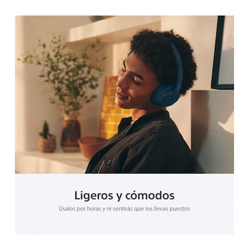 Imagen 4 de Sony Audífonos Inalámbricos Bluetooth WH-CH720N Azul