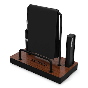 Imagen de referencia para Victrola Set de Limpieza para Tornamesa con Cepillo Antiestático de Fibra de Carbono, Cepillo para Aguja, Solución de Limpieza de 60 ml y Paño de Microfibra