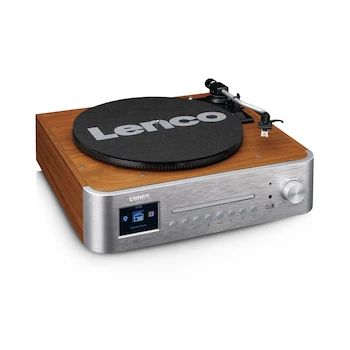 Imagen 3 de Minicomponente con Tornamesa Lenco MC-660WDSI Color Madera