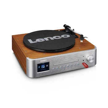 Imagen 5 de Minicomponente con Tornamesa Lenco MC-660WDSI Color Madera