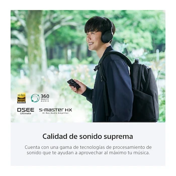 Imagen 3 de Reproductor de Música Digital Walkman Sony NW-A306 con 32GB de Almacenamiento Interno en Color Negro