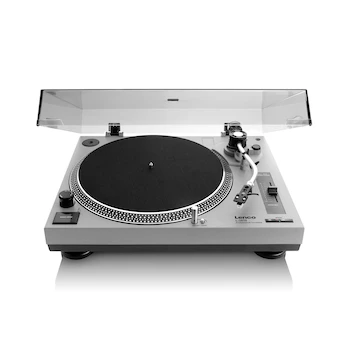 Imagen de referencia para Tornamesa DJ Motor Directo Lenco Modelo L-3810GY Color Gris