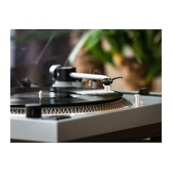 Imagen 2 de Tornamesa DJ Motor Directo Lenco Modelo L-3810GY Color Gris