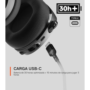 Imagen 3 de SteelSeries Arctis Nova 1 Audífonos Alámbricos Negro