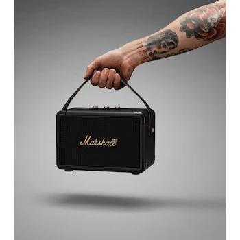 Imagen 5 de Bocina Portátil Marshall Kilburn II Bluetooth Negro Latón