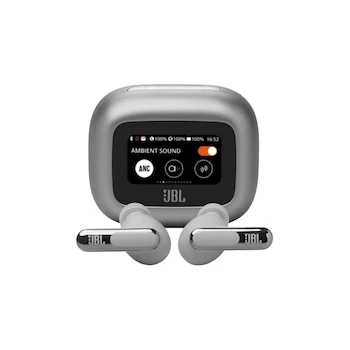 Imagen 4 de JBL Live Beam 3 Audífonos Inalámbricos Bluetooth True Wireless Earbuds Color Plata