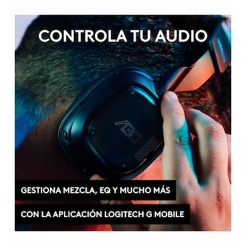 Imagen 4 de Audífonos Gaming Inalámbricos Bluetooth Logitech Astro A30 Blanco