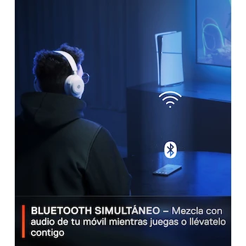 Imagen 3 de Audífonos Inalámbricos Bluetooth SteelSeries Arctis Nova 7P Negro