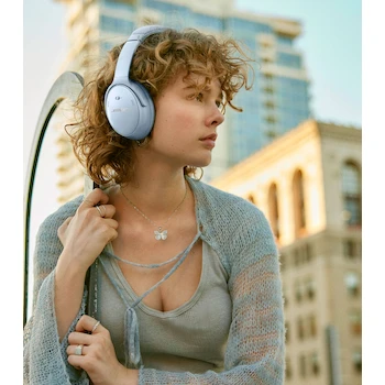 Imagen 4 de Bose QuietComfort Headphones Audífonos Inalámbricos Bluetooth Color Azul Moonstone