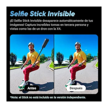 Imagen 3 de Insta360 X4 Cámara de Acción Standard Bundle