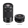 Miniatura de Sony Alpha 6100 ILCE-6100 Mirrorless Camera Kit with SELP1650M2 and SEL55210 Lenses