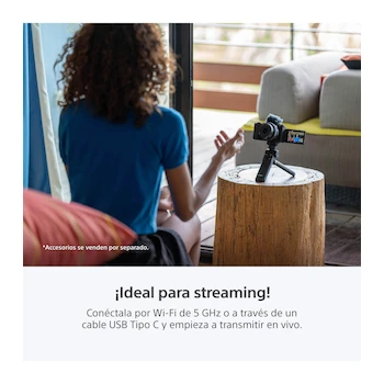 Imagen 4 de Sony ZV-E10 II Cámara Digital Mirrorless para Vlog con Sensor APS-C de 26 MP, Cuerpo Negro