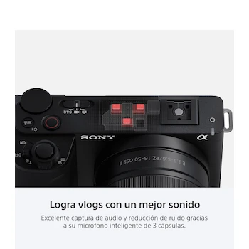 Imagen 5 de Sony ZV-E10 II Cámara Digital Mirrorless para Vlog con Sensor APS-C de 26 MP, Cuerpo Negro