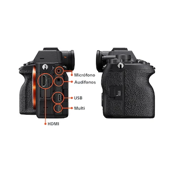 Imagen 3 de Sony Alpha 7 IV Full-Frame Hybrid Mirrorless Camera Kit with FE 28-70mm f/3.5-5.6 OSS Lens, 33MP, Black