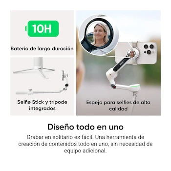 Imagen 4 de Estabilizador para Celular Insta360 Flow 2 Pro Bundle