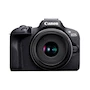 Miniatura de Canon EOS R100 Cámara Mirrorless con Lente RF 22mm, 24.1 Megapíxeles, Color Negro