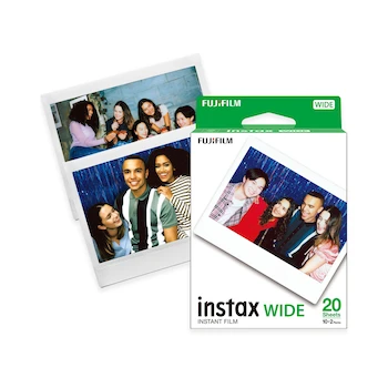 Imagen alusiva al producto Fujifilm Instax Wide Instant Color Film 2 Pack 20 Sheets