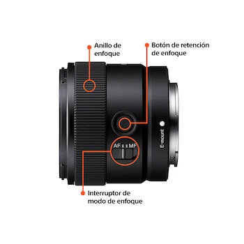 Imagen 5 de Lente Sony SEL11F18 E-Mount 11mm f/1.8 Negro para Cámaras APS-C