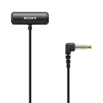 Imagen de referencia para Sony ECM-LV1 Micrófono Estéreo de Solapa Negro