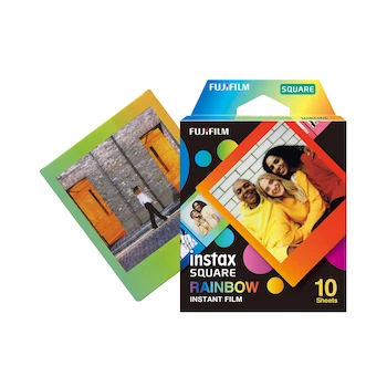 Imagen 2 de Fujifilm Instax Square Rainbow Instant Film Pack (10 Exposures)