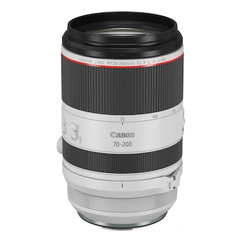 Imagen 2 de Canon RF 70-200mm f/2.8L IS USM White Telephoto Zoom Lens for Mirrorless Cameras