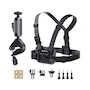 Miniatura de INSTA360 Kit de Bicicleta para Cámara de Acción Bike Bundle con Montura para Manubrio, Correa para Pecho, Extensión para Casco, Adaptador de 3 Clavijas a 1/4" y Tornillos