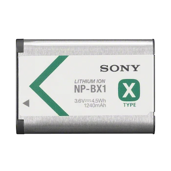 Imagen de referencia para Batería Recargable de Iones de Litio Sony NP-BX1 3.6V 1240mAh para Cámaras Cyber-shot