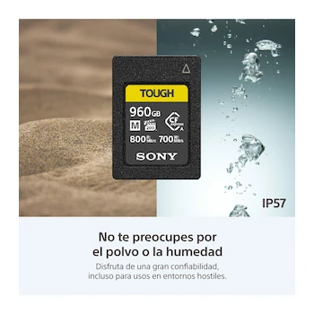 Imagen 4 de Tarjeta de Memoria Sony CFexpress Type A CEA-M960T 960 GB