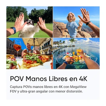 Imagen 2 de Cámara de Acción Insta360 GO 3S 128GB Blanco Ártico