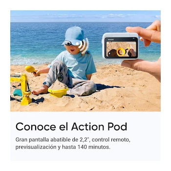 Imagen 4 de Cámara de Acción Insta360 GO 3S 128GB Blanco Ártico