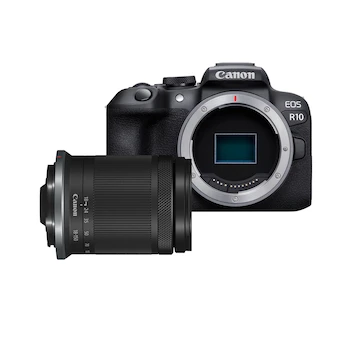 Imagen 2 de Cámara Mirrorless Canon EOS R10 con Lente RF-S 18-150mm f/3.5-6.3 IS STM, 24.2 MP, Color Negro