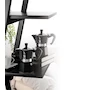 Miniatura de Bialetti Cafetera Manual Moka Color Negra para 6 Tazas