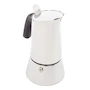 Miniatura de Bialetti Cafetera Venus para 6 Tazas Plateada Acero Inoxidable