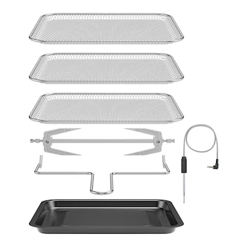 Imagen 2 de Freidora de Aire Chefman RJ38-RDO-PV12-MX Negra 11.3 L