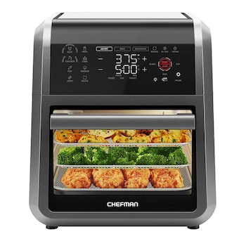 Imagen 3 de Freidora de Aire Chefman RJ38-RDO-PV12-MX Negra 11.3 L