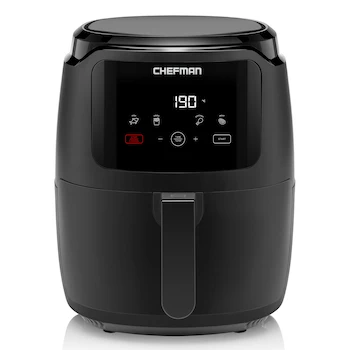 Imagen de referencia para Chefman TurboFry Freidora de Aire Digital 4.7 L Negra